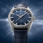 Constellation "Globemaster" (Blue Dial/Steel/Leather) (VSF) 1:1 replica