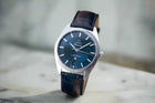 Constellation "Globemaster" (Blue Dial/Steel/Leather) (VSF) 1:1 replica