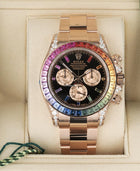 Daytona Rainbow Bezel Oystersteel Watch (VSF) 1:1 replica