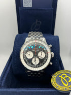 Navitimer 01 Chronograph 43 Black/Silver Watch (ZF) 1:1 replica