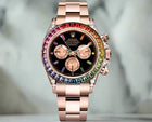 Daytona Rainbow Bezel Oystersteel Watch (VSF) 1:1 replica