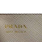 Prada Triangle Logo Leather Tote Bag replica