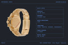"John Mayer" Gold/Green Daytona Watch (CF) 1:1 replica