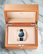 De Ville "Trésor" (Blue Dial/Steel/Leather) (VSF) 1:1 replica