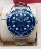Seamaster Diver 300M Blue Dial Men's Watch (ZF) 1:1 replica