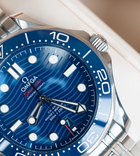Seamaster Diver 300M Blue Dial Men's Watch (ZF) 1:1 replica