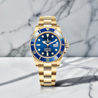 Gold/Blue Submariner Watch (VSF) 1:1 replica