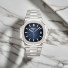 Geneve Nautilus Blue/Silver Watch (VSF) 1:1 replica