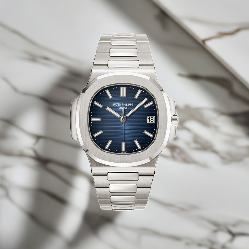 Geneve Nautilus Blue/Silver Watch (VSF) 1:1 replica