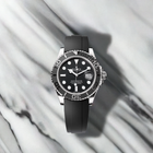Yacht-Master Black Oysterflex (CF) 1:1 replica