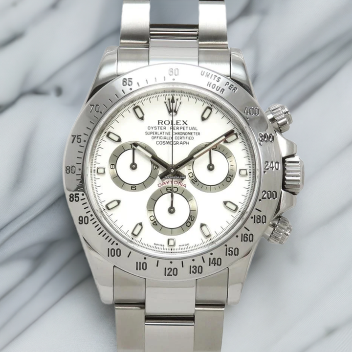 Cosmograph Daytona Watch (White) (VSF) 1:1 replica