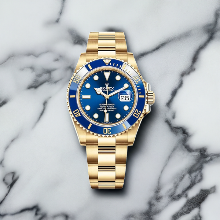 Gold/Blue Submariner Watch (VSF) 1:1 replica