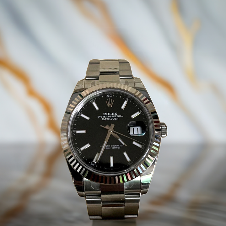 Oyster Datejust Black Dial (ZF) 1:1 replica