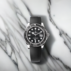 Yacht-Master Black Oysterflex (CF) 1:1 replica