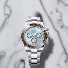 Daytona "Platona" Platinum Blue Dial Watch (VSF) 1:1 replica