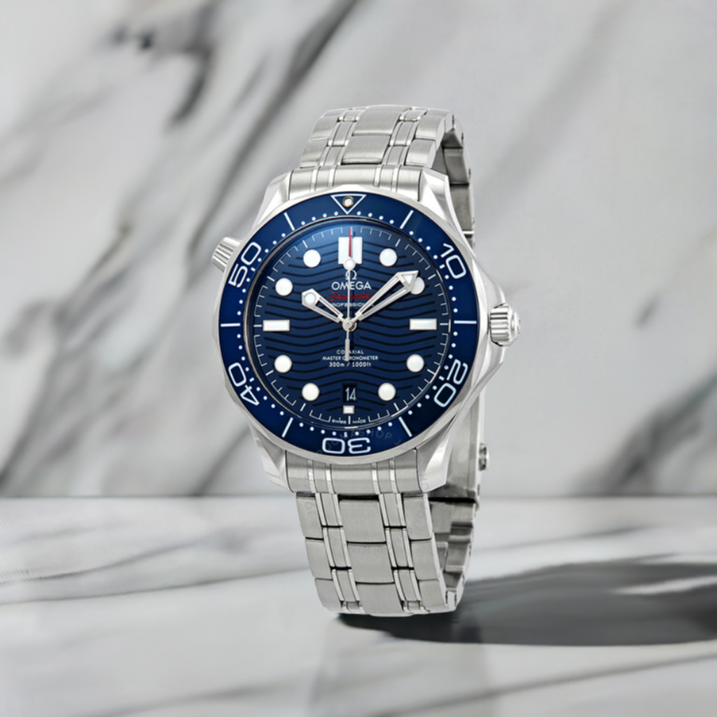 Seamaster Diver 300M Blue Dial Men's Watch (ZF) 1:1 replica