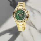 "John Mayer" Gold/Green Daytona Watch (CF) 1:1 replica