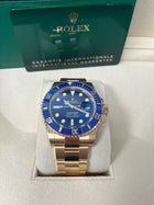 Gold/Blue Submariner Watch (VSF) 1:1 replica