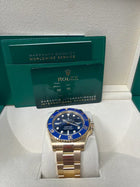 Gold/Blue Submariner Watch (VSF) 1:1 replica