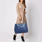 Prada Triangle Logo Leather Tote Bag replica