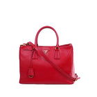 Prada Triangle Logo Leather Tote Bag replica