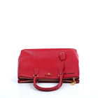 Prada Triangle Logo Leather Tote Bag replica