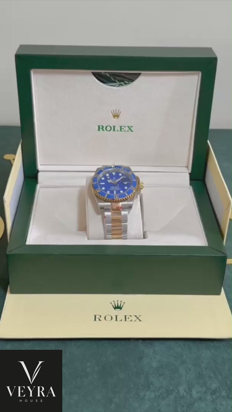 "Bluesy" Blue/Gold Submariner (VSF) 1:1 product video