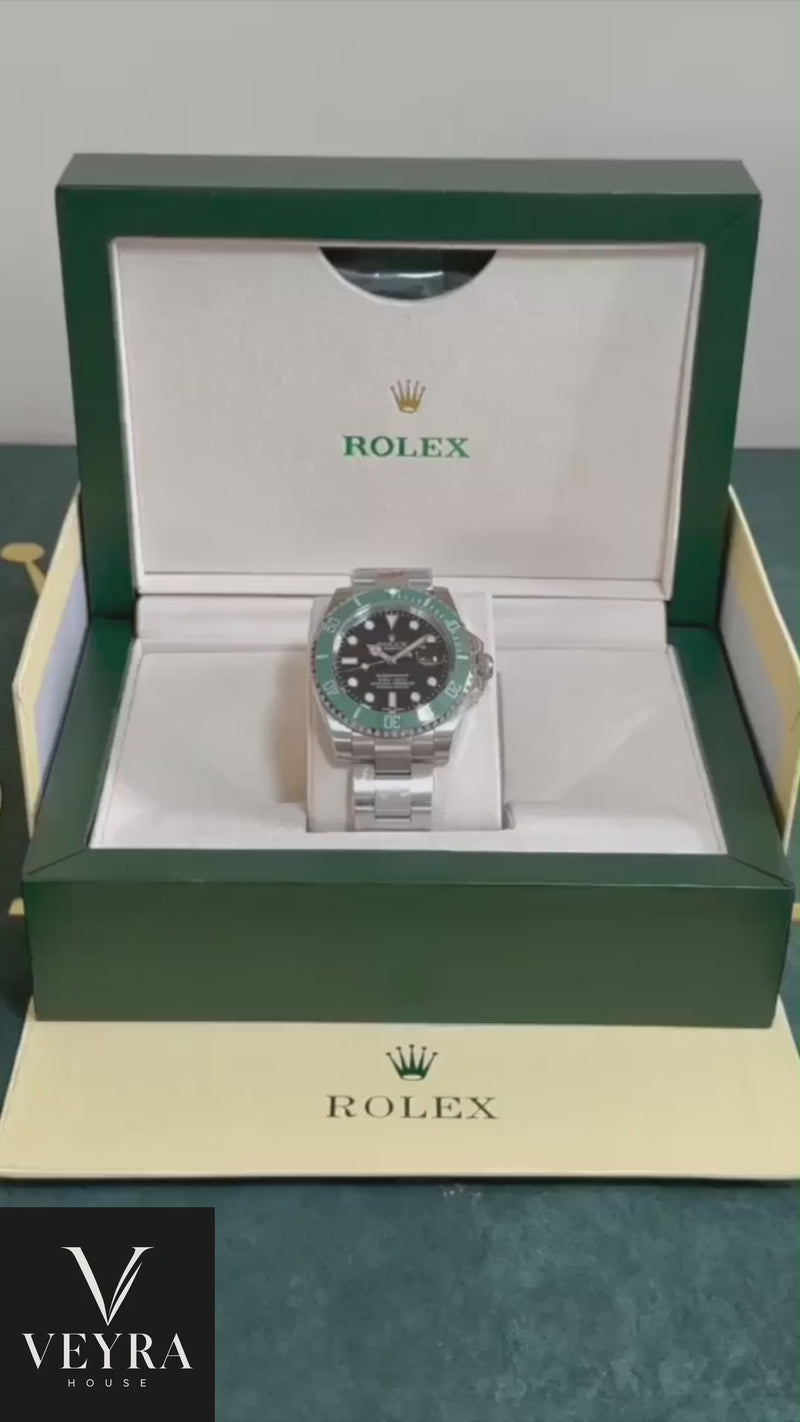 "Starbucks" Black/Green Submariner (CF) 1:1 product video