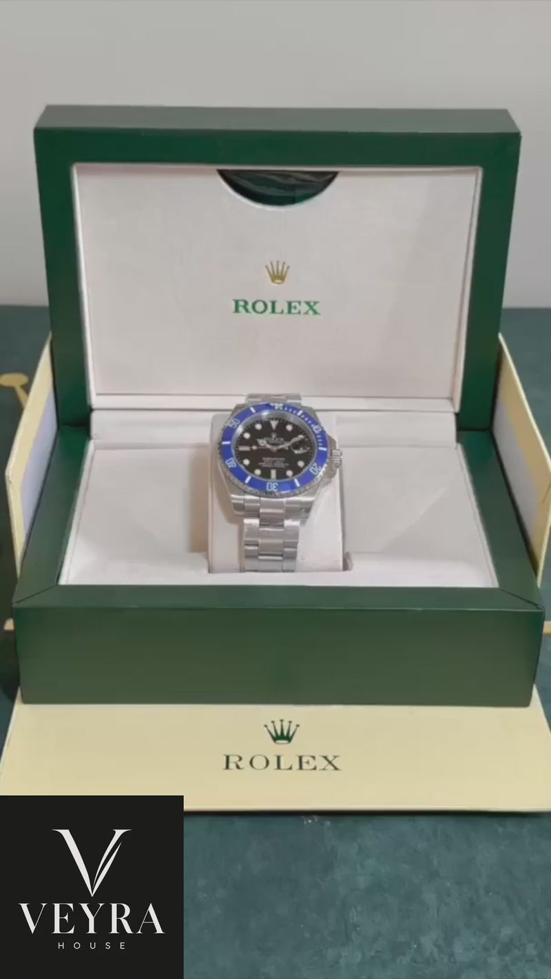 "Black Smurf" Black/Blue Submariner (VSF) 1:1 product video