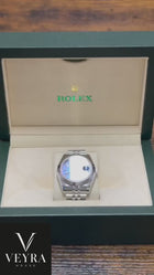 Oyster Datejust Blue Dial (CF) 1:1 product video