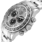 Daytona Silver Meteorite and Black Dial Watch (CF) 1:1 replica