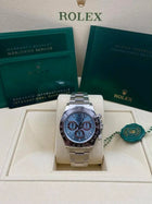 Daytona "Platona" Platinum Blue Dial Watch (VSF) 1:1 replica