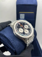 Navitimer 01 Chronograph 43 Black/Silver Watch (ZF) 1:1 replica