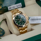 "John Mayer" Gold/Green Daytona Watch (CF) 1:1 replica