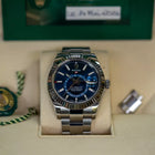 Sky Dweller Silver/Blue  Oystersteel Watch (CF) 1:1 replica