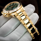 "John Mayer" Gold/Green Daytona Watch (CF) 1:1 replica