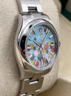 Oyster Perpetual Tiffany Blue Celebration Dial (ZF) 1:1 replica