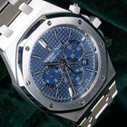 Chronograph Royal Oak Blue/Silver Watch (ZF) 1:1 replica