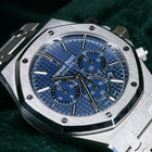 Chronograph Royal Oak Blue/Silver Watch (ZF) 1:1 replica